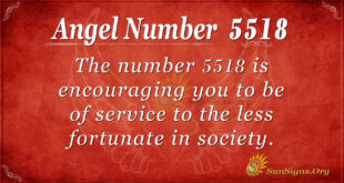 5518 angel number