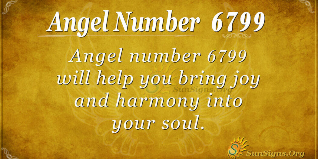 angel number 6799