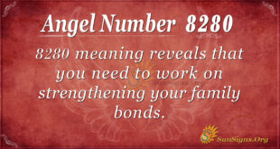 Angel Number 8280