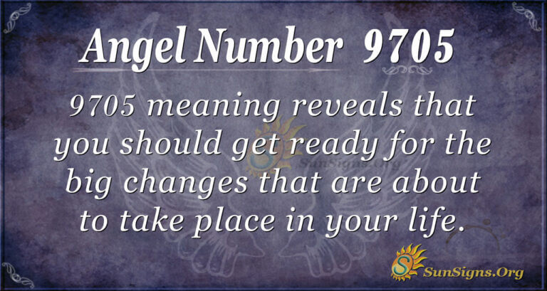 Angel Number 9705 Meaning - Work On Spiritual Growth - SunSigns.Org