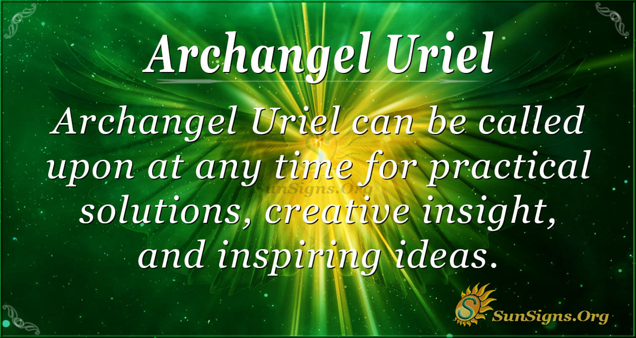 Archangel Uriel The Flame Of God Sunsigns Org