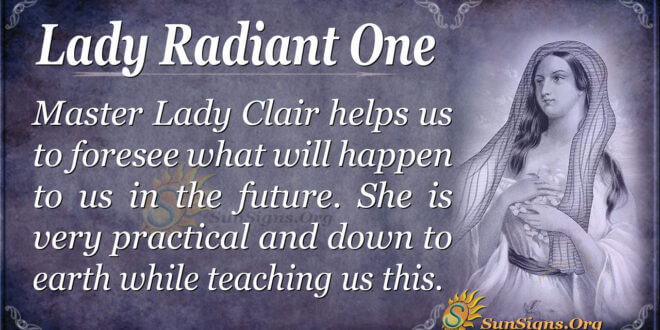 lady radiant one