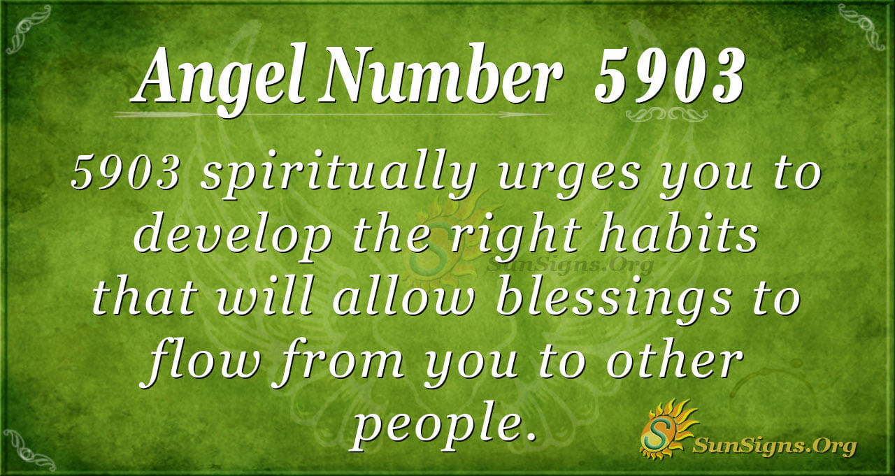 Angel Number 5903 Meaning: Path To Spiritual Growth - SunSigns.Org