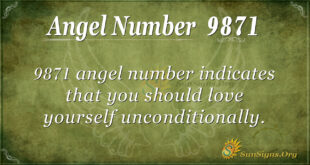 9871 angel number