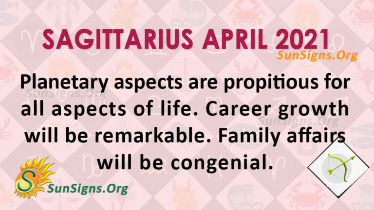 Sagittarius April 2021 Monthly Horoscope Predictions Sunsignsorg 0280