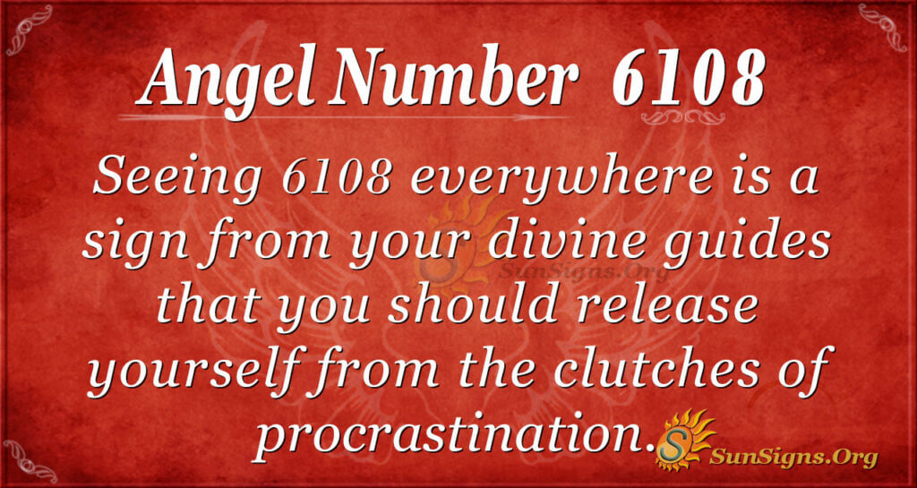 6108 angel number