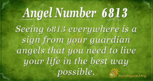 6813 angel number