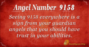 9158 angel number