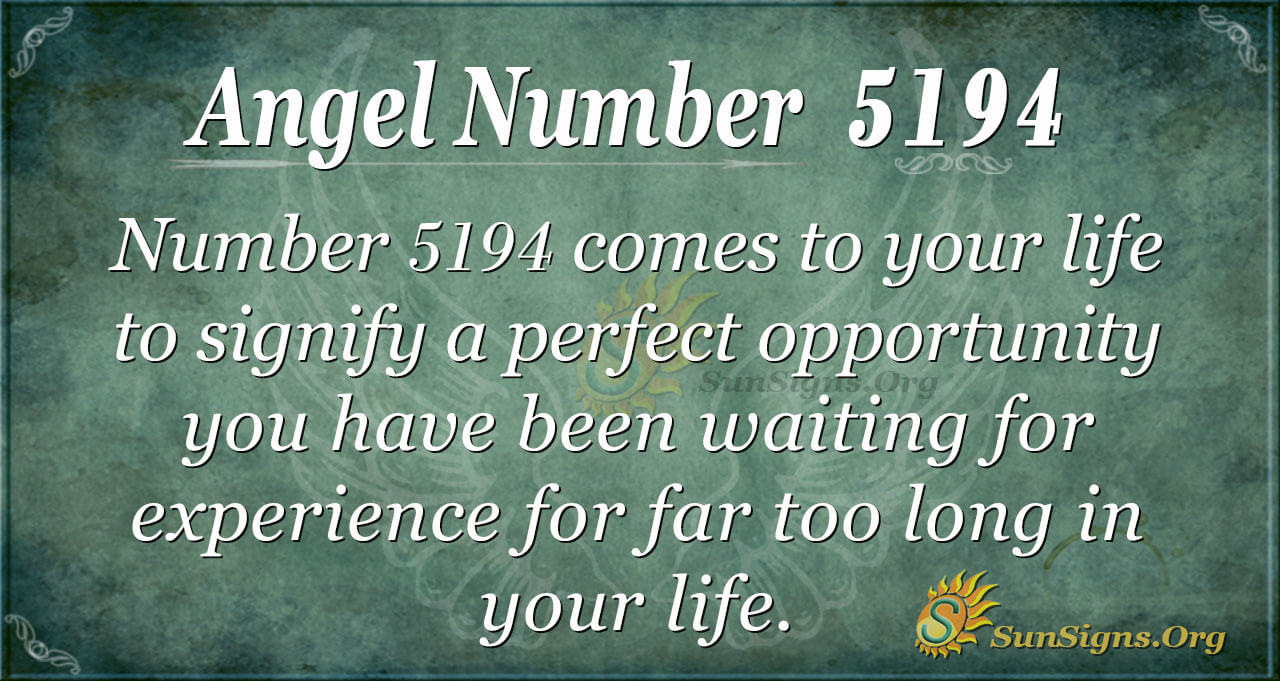 Angel Number 5194 Meaning: Feel Your Inner Power