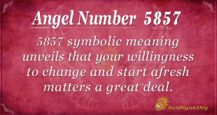 5857 angel number