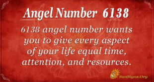 Angel Number 6138