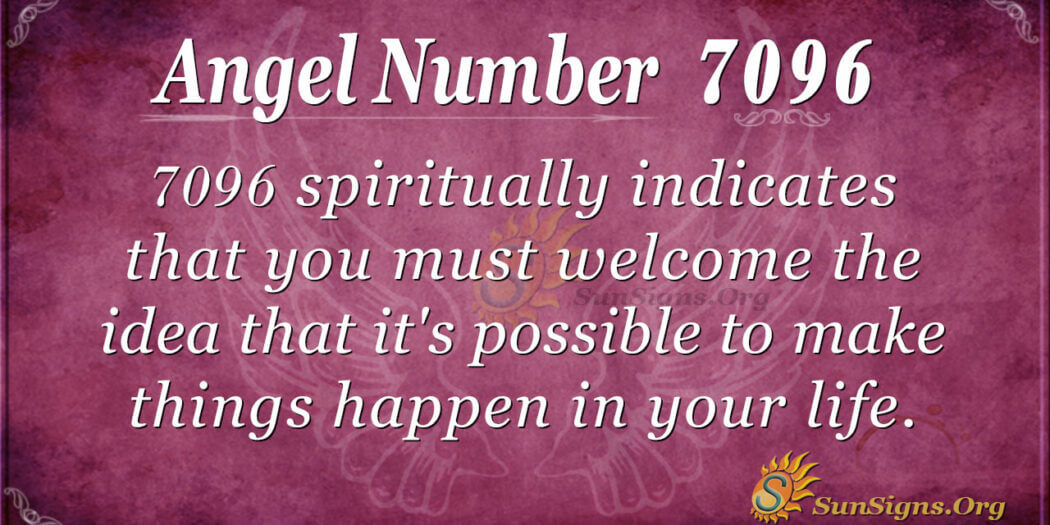 Angel Number 7096 Meaning: Develop The Right Habits - SunSigns.Org