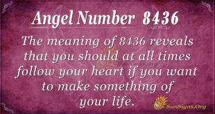 8436 angel number