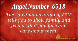 6518 angel number