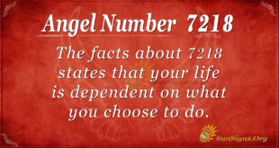 7218 angel number