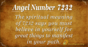 7232 angel number