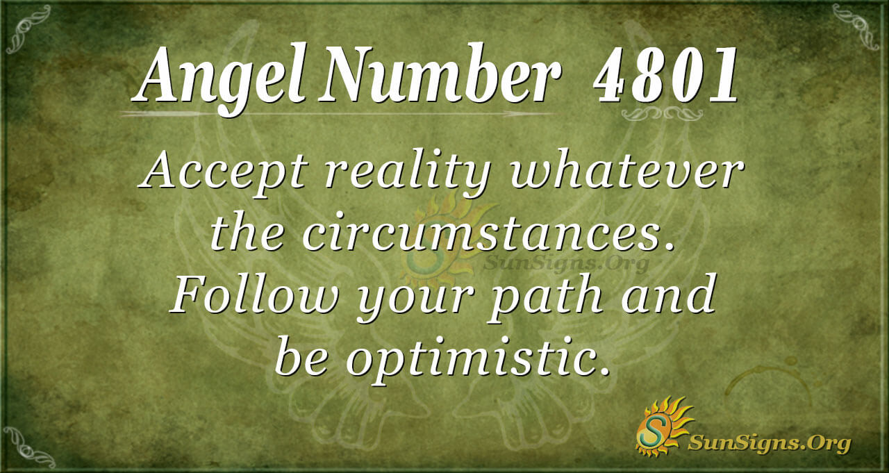 Angel Number 4801 Meaning Embracing The Reality SunSigns Org   4801 Angel Number 