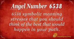 6538 angel number