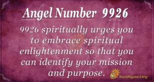 9926 angel number