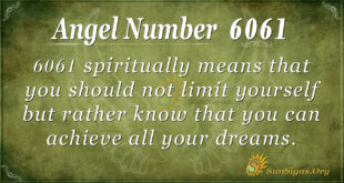 6061 angel number