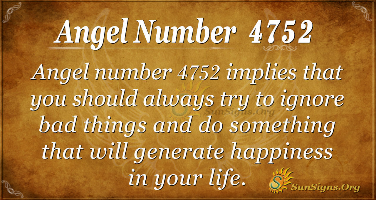 Angel Number 4752 Meaning: Purposeful Future - SunSigns.Org