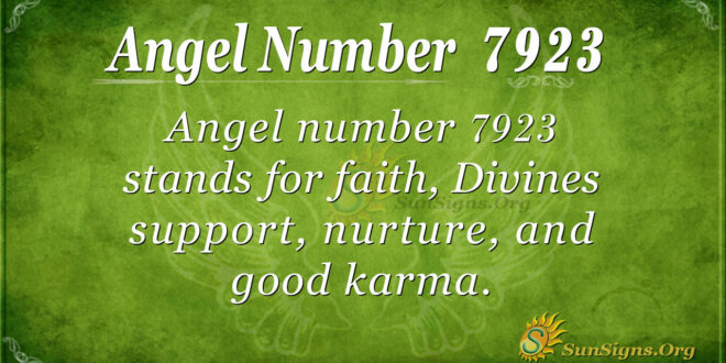 7923 angel number