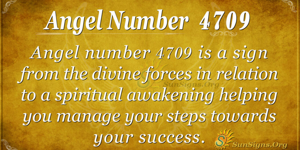 Angel Number 4709 Meaning: Spiritual Path - SunSigns.Org