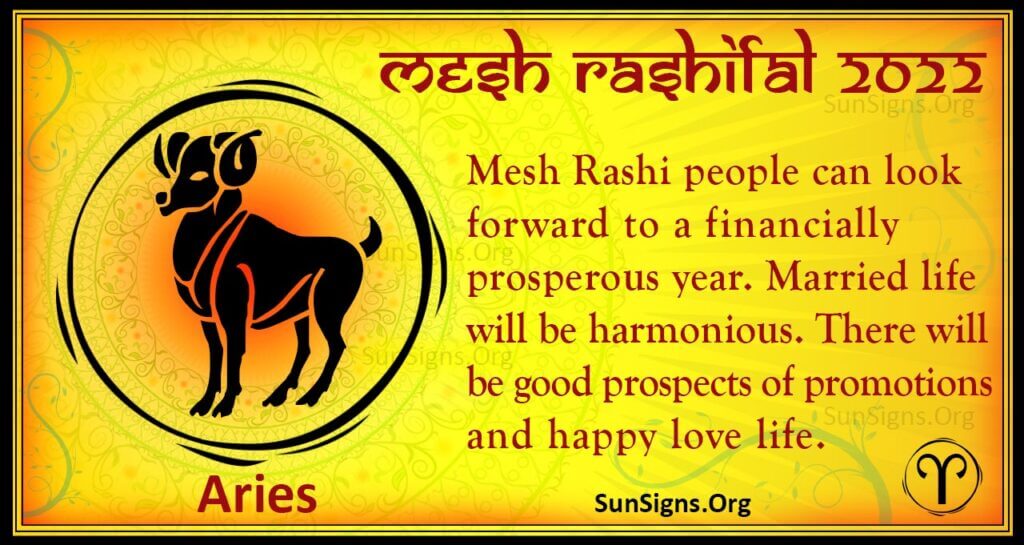 Mesh Rashifal 2022 - Yearly Bhavishya Rashi Predictions - SunSigns.Org