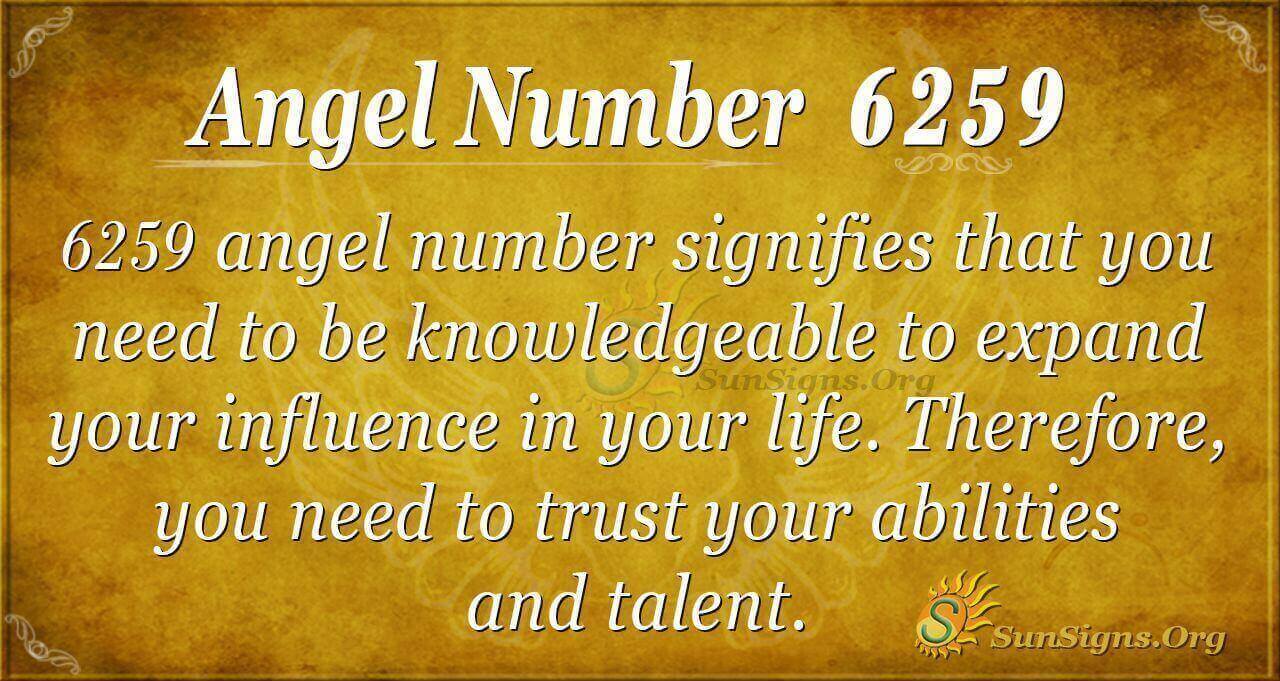 What Is The Meaning Of Angel Number 6259? Do You Keep Seeing 6259? Find ...