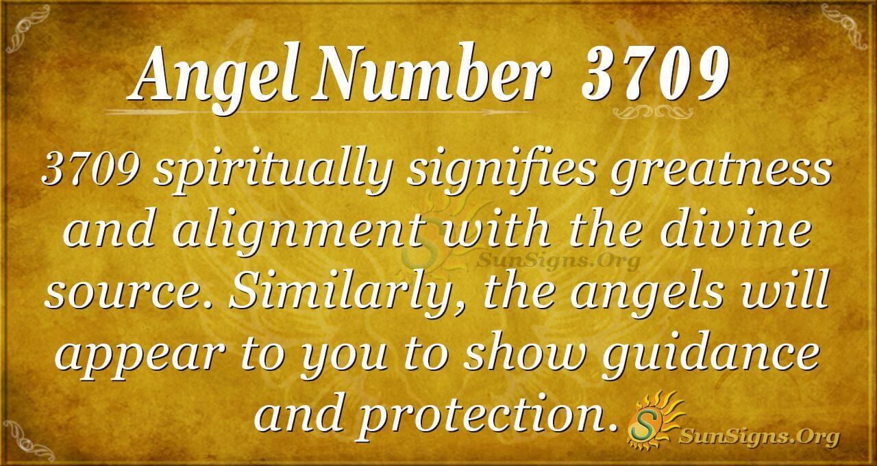 Angel Number 3709 Meaning: Have “me Time” - Sunsigns.org