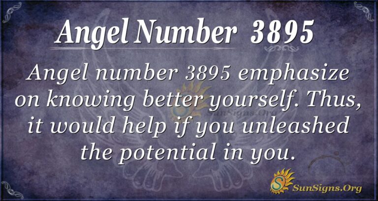 Angel Number 3895 Meaning: Unleash Inner Power - SunSigns.Org