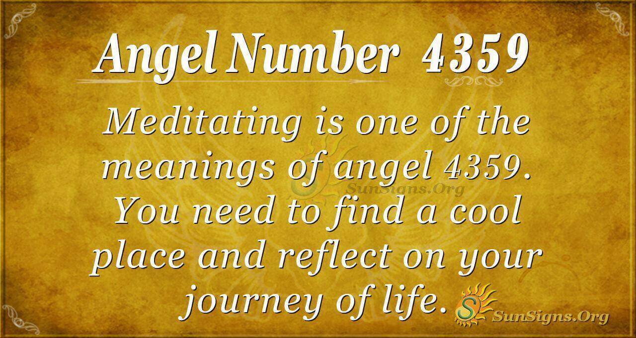 Spiritual Meaning Of Angel Number 4359 What Does Seeing