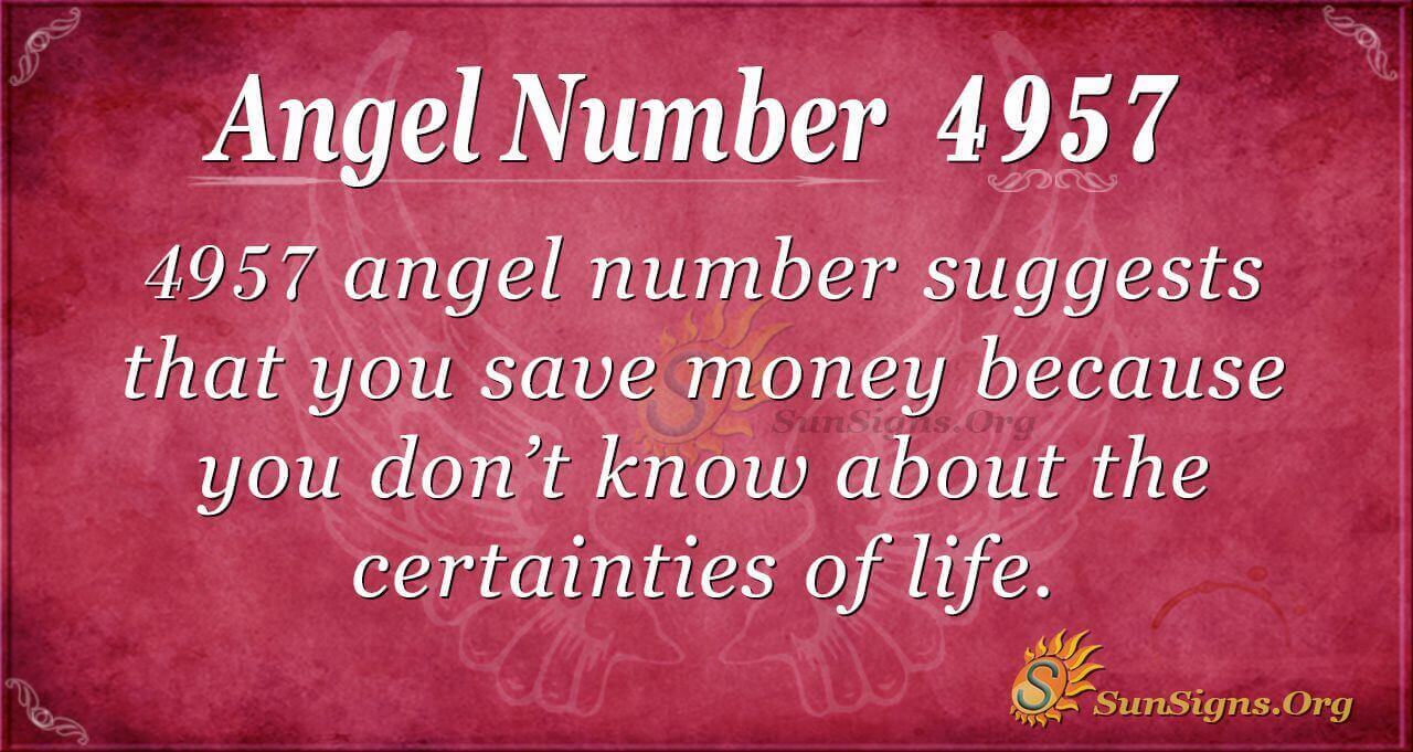 angel number 4957