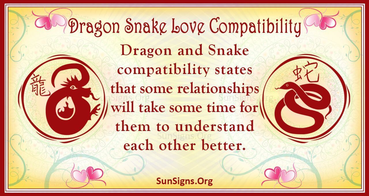 Dragon And Snake Compatibility Determined Partners