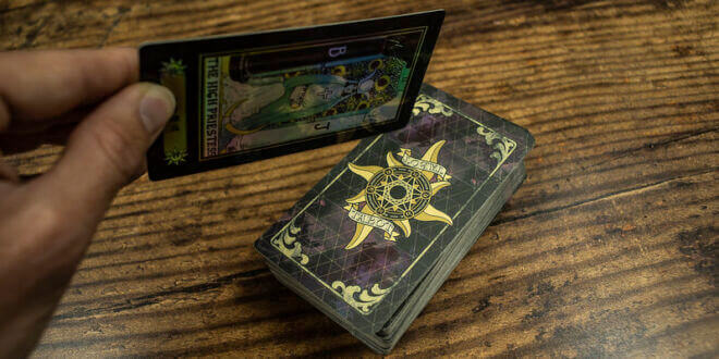 physical digital tarot