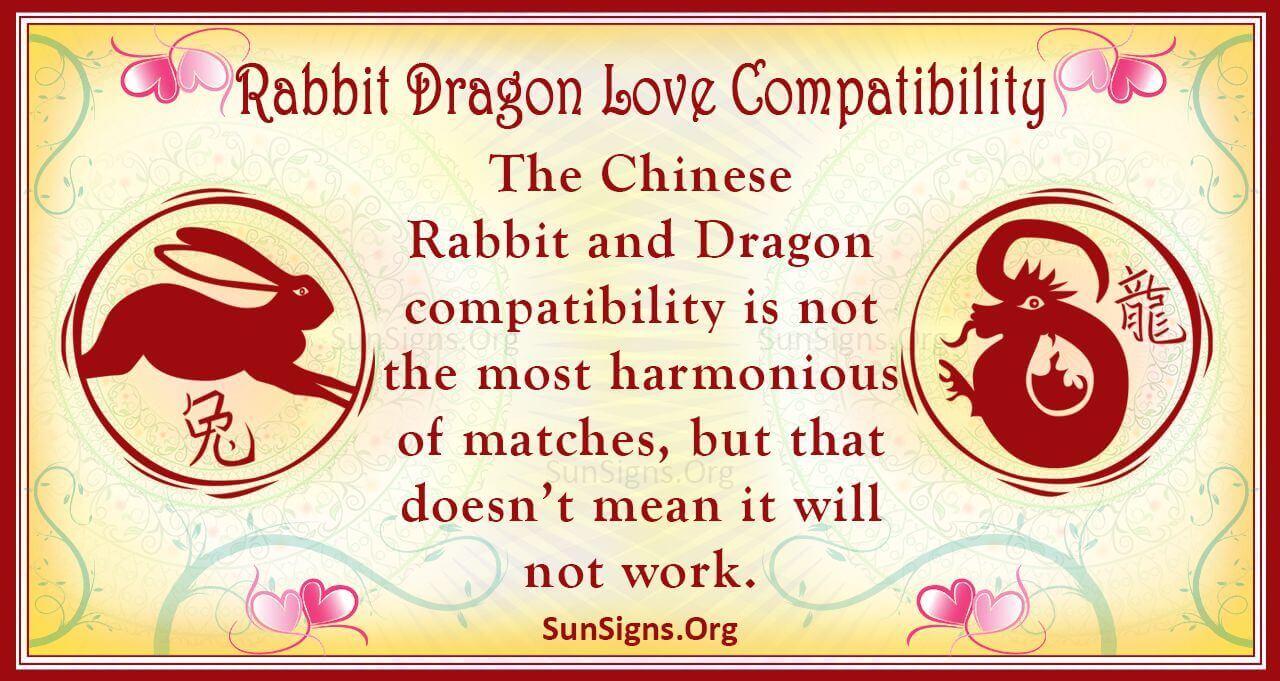 Rabbit And Dragon Compatibility Loving And Responsible