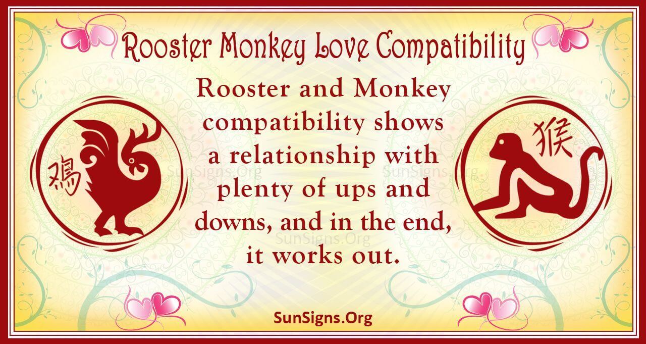 Rooster And Monkey Compatibility: Demanding Affair - SunSigns.Org