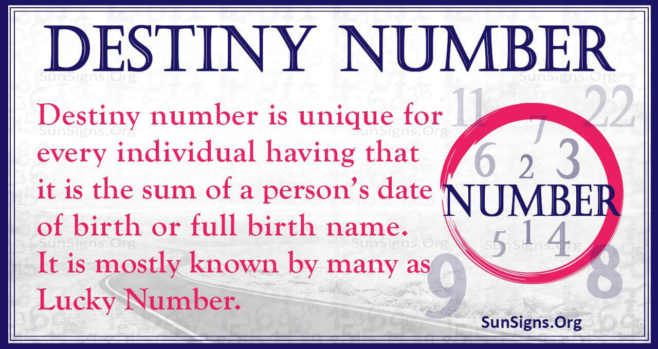 Destiny Number Meaning And Numerology A Clear Picture