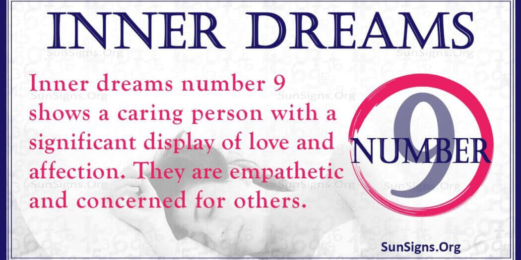 Numerology Inner Dreams Number 9: Showing Care - SunSigns.Org