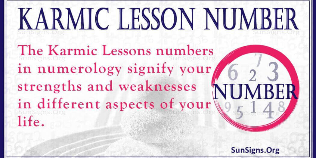 Numerology Karmic Lessons Number: Know Your Life Better