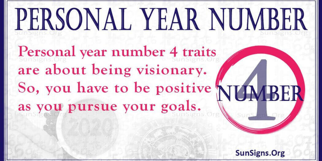 Numerology Personal Year Number 4 Being A Visionary