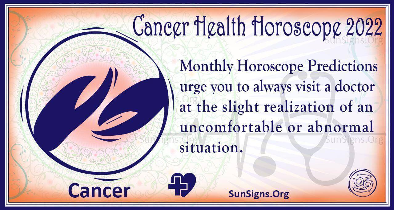 Cancer Health And Fitness Horoscope 2022 Predictions Sunsignsorg 2721