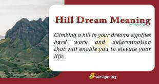 Hill Dream Meaning