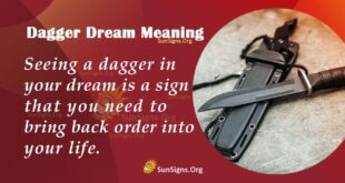 Dagger Dream Meaning