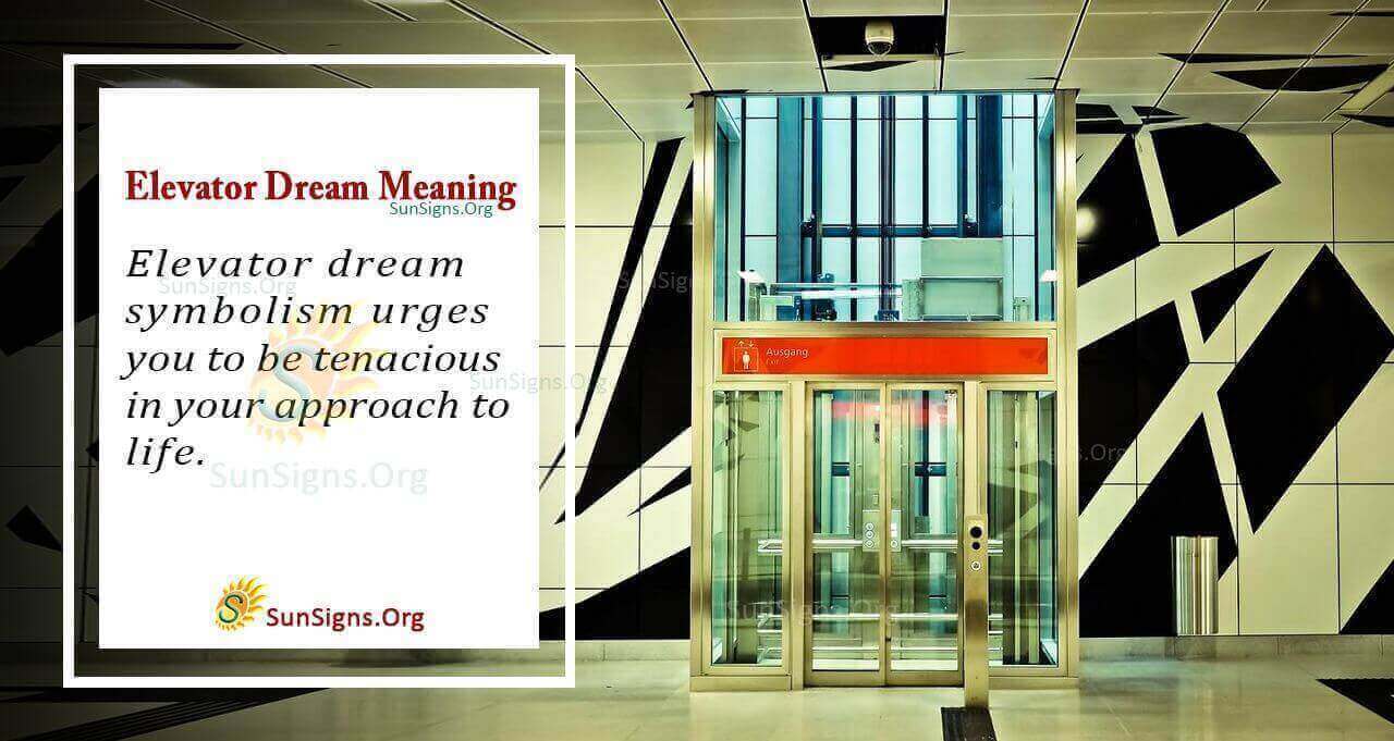 dream dictionary elevator falling