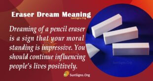 Eraser Dream Meaning