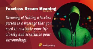 Faceless Dream Meaning