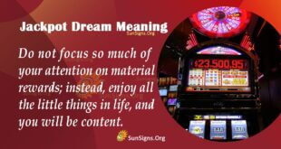 Jackpot Dream Meaning