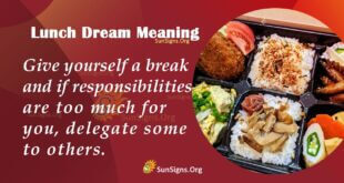 Lunch Dream Meaning