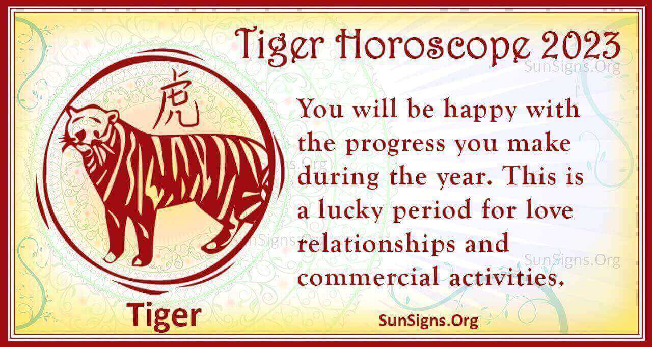 Tiger Horoscope 2023 Luck and Feng Shui Predictions!
